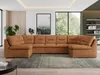 Sofa XXL U-Form Beige, Wohnlandschaft U Form mit Produktbild-Vorschau 1