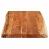 vidaXL Tischplatte 100x60x2,5cm Rechteckig Massivholz Produktbild-Vorschau 3