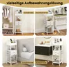 COSTWAY Carrello porta trucchi, organizzatore di cosmetici Anteprima dell’immagine prodotto 6