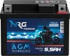 NRG AGM Motorradbatterie YB4L-B 5,5Ah 12V Produktbild-Vorschau 2