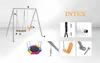 INTEX 44126 - Sada hojdačiek 2 (267x254x211cm) Hojdačka s Náhľad obrázku produktu 20