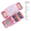 itenga Schüler-Etui Mäppchen Schmetterling 28 teilig Produktbild-Vorschau 5