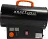 A black gas heater with an orange handle and control knob, shown from a side-diagonal angle. Anteprima dell’immagine prodotto