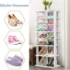 Schuhregal mit 8 Ablageflächen, Schuhständer Schuhablage Produktbild-Vorschau 3
