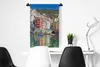 MuchoWow® Wandteppich Wandbehang Bunte Boote auf dem Wasser Produktbild-Vorschau 4
