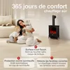 Cheminée électrique KAMINIO LENI avec tuyau de poêle - Voir les images du produit 5
