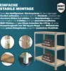 MONZANA® 2x Schwerlastregal 160x90x40cm 1400kg 4 Produktbild-Vorschau 3