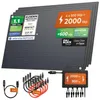 Solarway®️ 2000Wp / 800W Balkonkraftwerk komplett Steckdose Produktbild-Vorschau 1