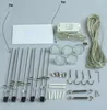 LED Seilsystem mit 7 Strahler Spotleuche Schienensystem Produktbild-Vorschau 3