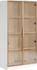Lot de 2 vitrines - 80 x 40 x 160 cm, blanc - Éclairage LED Voir les images du produit 12