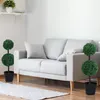 Outsunny künstliche Pflanzen 2er Set groß 67 cm Produktbild-Vorschau 8