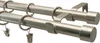 LOFT 160 cm Doppelte Gardinenstange 19 mm aus Metall mit Produktbild-Vorschau 1