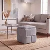 Hocker MCW-Q47, Sitzhocker Ottomane Polsterhocker Pouf, Produktbild-Vorschau 10