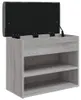 vidaXL schoenenkast, grijs Sonoma, 62x32x50 cm, houtvezel Productafbeelding-voorbeeld 5