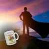 Glas Tasse Comic mit Spruch - Wer braucht schon Produktbild-Vorschau 3