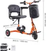 VEVOR scooter elettrico ad alte prestazioni con 3 ruote per Anteprima dell’immagine prodotto 8