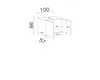 Flex Well Spülenschrank Varo BxTxH 100 x 60 x 86 cm weiß Produktbild-Vorschau 2