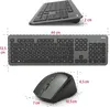 Hama Funktastatur-/Maus-Set KMW-700, Anthrazit, QWERTZ Produktbild-Vorschau 4