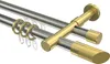 Interdeco Rundrohr-Innenlaufstange / Gardinenstange Produktbild-Vorschau 1