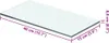 vidaXL Skleněná police Transparent 40x15 cm Náhled obrázku produktu 2
