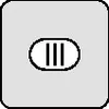 A close-up of a symbol on a light gray background. Anteprima dell’immagine prodotto