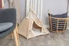 TRIXIE Tipi Boho - beige - 55 × 65 × 55 cm Produktbild-Vorschau 4