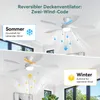 Sofucor Deckenventilator, 132 cm, mit Beleuchtung und Produktbild-Vorschau 4