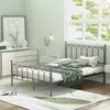 MODFU Metallbett Bettrahmen 140 × 200 Doppelbett mit Produktbild-Vorschau 3