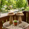 Lot de 2 champignons décoratifs en bois Mango à poser – 14 Voir les images du produit 7