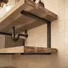 Waschtischhalterung LAHN - 30 cm Tiefe, Schwarz, 2 Stück Produktbild-Vorschau 3