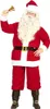 Weihnachtsmann Kostüm mit Jacke, Hose, Gürtel, Hut M - 3 XL Produktbild-Vorschau 7