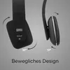 August EP636B Bluetooth v4.0 NFC Kopfhörer schwarz Produktbild-Vorschau 3
