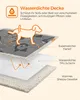 A diagram showing the layers of a waterproof dog blanket. Produktbild-Vorschau