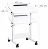 Relaxdays Verstelbare laptoptafel, hoogte 67-90 cm, Productafbeelding-voorbeeld 4