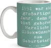 Mr. & Mrs. Panda Teebecher Spruch 1991 Geburtstag - Produktbild-Vorschau 3
