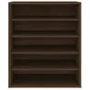 vidaXL Szafka na buty brązowy dąb 60x35x70 cm materiał Podgląd zdjęcia produktu 4