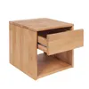 Krok Wood Nachttisch Jana aus Eiche Massivholz, geölt, mit Produktbild-Vorschau 5