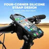 ROCKBROS Fahrrad Handyhalterung Silikon Universal Produktbild-Vorschau 6