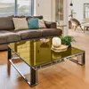 Möbelfolie selbstklebend 100x100 cm - Gold Hochglanz - Produktbild-Vorschau 4