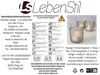 LS-LebenStil 3er Set Teelichthalter Glas Retro Beige 7-9cm Produktbild-Vorschau 8