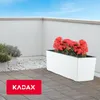 Vaso da fiori KADAX "Treviso" con inserto, 56 cm, vaso da Anteprima dell’immagine prodotto 8