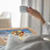 Relaxdays – stolik do układania puzzli z 4 szufladami, do Podgląd zdjęcia produktu 3
