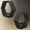 KOTARBAU® Hexagon Wandregal Schwarz 14x47x41 cm Hexagon Produktbild-Vorschau 9