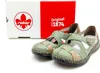 Rieker Damen Ballerina Leder Halbschuhe 46368, Größe:40 EU, Produktbild-Vorschau 15