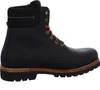 A side view of a black leather boot. Anteprima dell’immagine prodotto