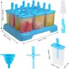 Eisformen 12er Set, Silikon, BPA-frei, Stieleisformen, Produktbild-Vorschau 2