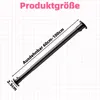 Teleskopstange Schwarz 60-100cm Edelstahl 25mm Bohrung Produktbild-Vorschau 4