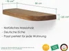Rikmani Wandregal Massiv Schweberegal Eiche 30 cm MARI Produktbild-Vorschau 2