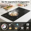 AMZCHEF Induktionskochfeld 2 Zonen 3700 W, 9 Stufen + Produktbild-Vorschau 7