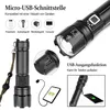 LED-Taschenlampe mit 1400 Lumen, 5 Modi, Zoom und Produktbild-Vorschau 3